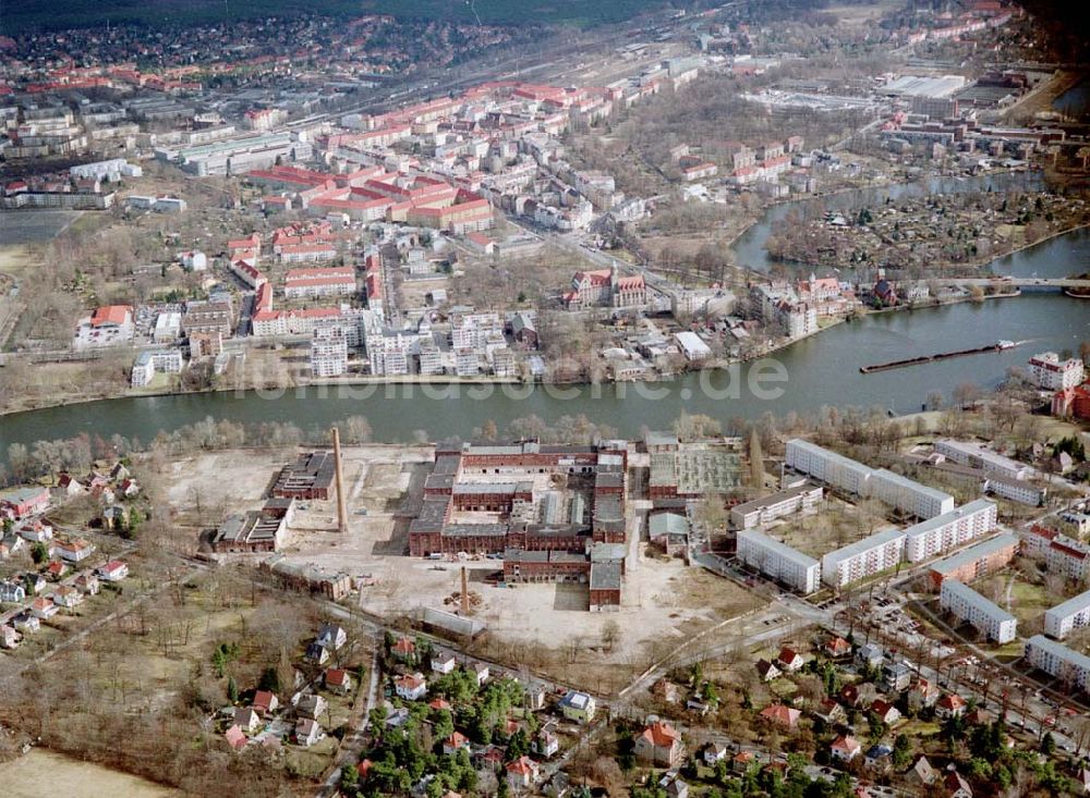 Berlin - KÖPENICK von oben - Industriegelände (ehem