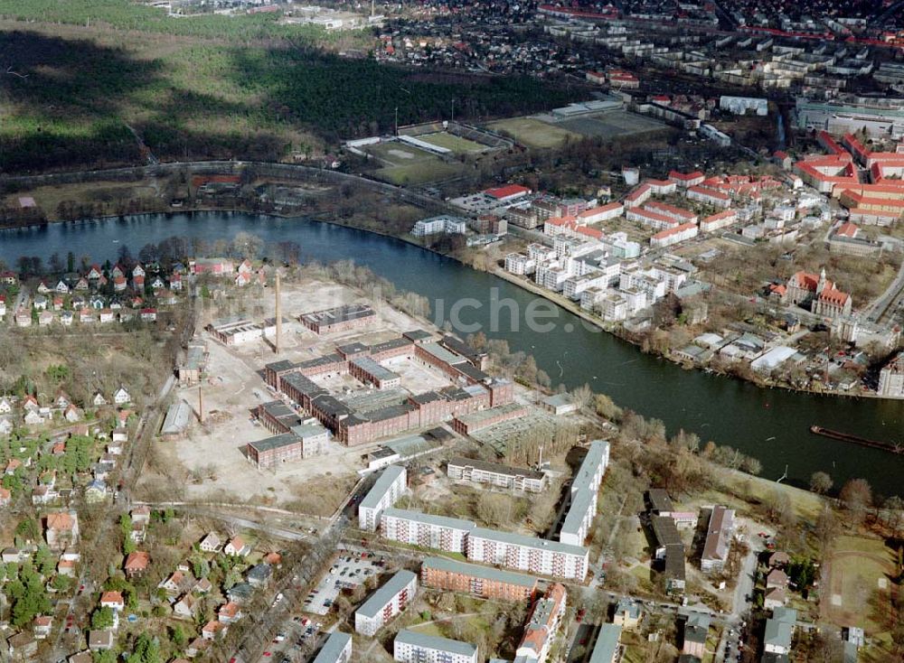 Berlin - KÖPENICK aus der Vogelperspektive: Industriegelände (ehem