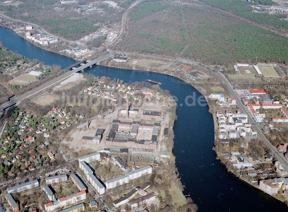 Luftbild Berlin - KÖPENICK - Industriegelände (ehem