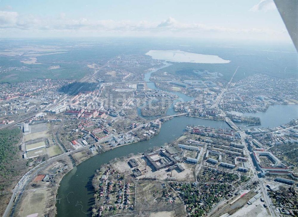 Berlin - KÖPENICK von oben - Industriegelände (ehem