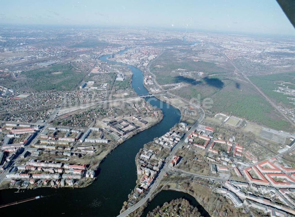 Luftbild Berlin - KÖPENICK - Industriegelände (ehem