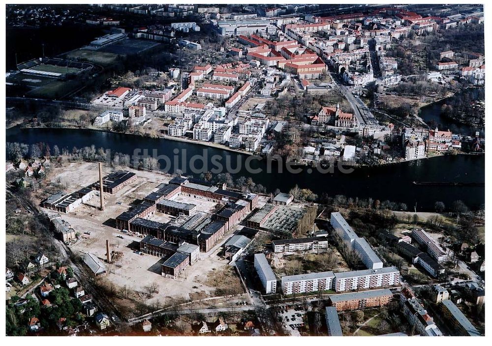 Berlin - KÖPENICK aus der Vogelperspektive: Industriegelände (ehem