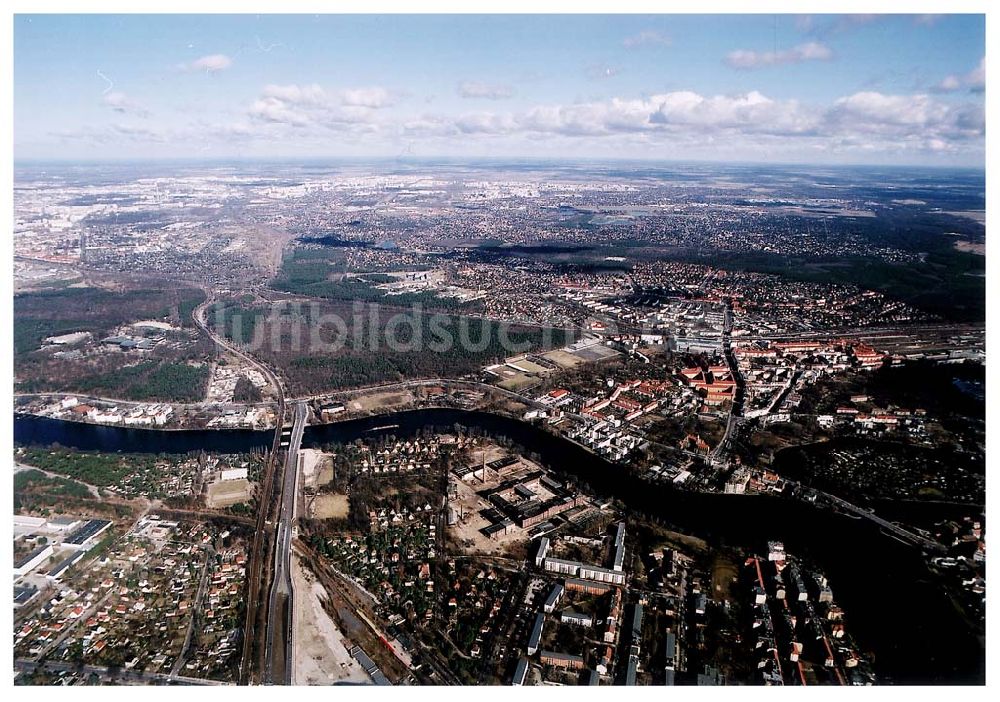 Luftaufnahme Berlin - KÖPENICK - Industriegelände (ehem