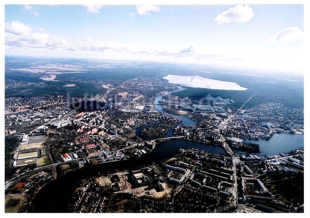 Berlin - KÖPENICK von oben - Industriegelände (ehem