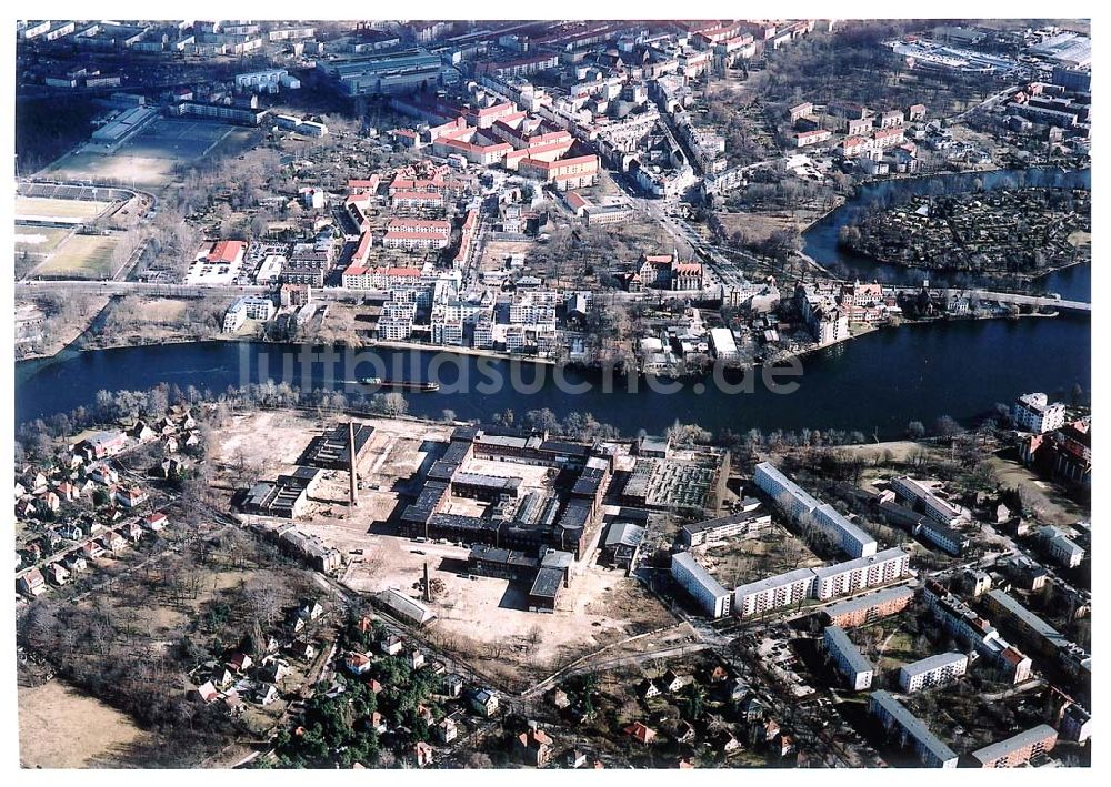 Berlin - KÖPENICK von oben - Industriegelände (ehem