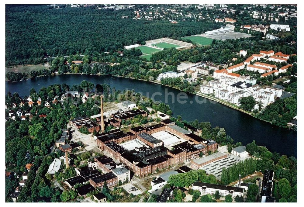 Berlin - Köpenick von oben - Industriegelände an der Ottmar-Geschke Straße in Berlin - Köpenick.