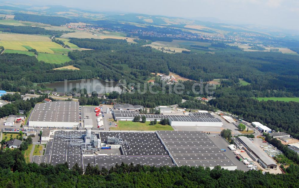 Luftbild Waldmohr - Industriegelände in Waldmohr am Motschweiher