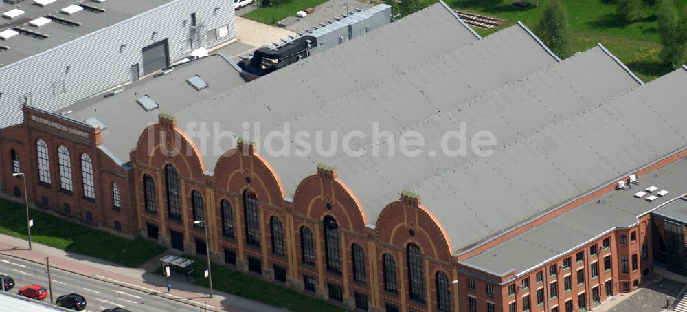 Chemnitz aus der Vogelperspektive: Industriemuseum Chemnitz