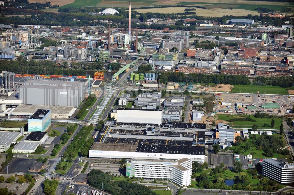 Luftaufnahme Frankfurt am Main - Industriepark Höchst in Frankfurt am Main in Hessen