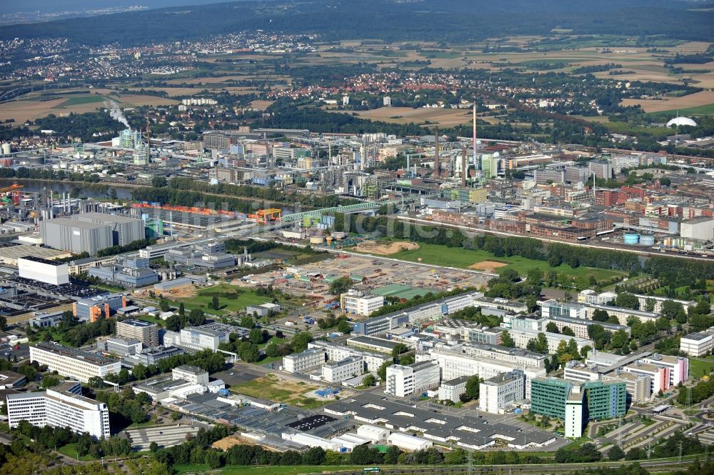 Luftbild Frankfurt am Main - Industriepark Höchst in Frankfurt am Main in Hessen