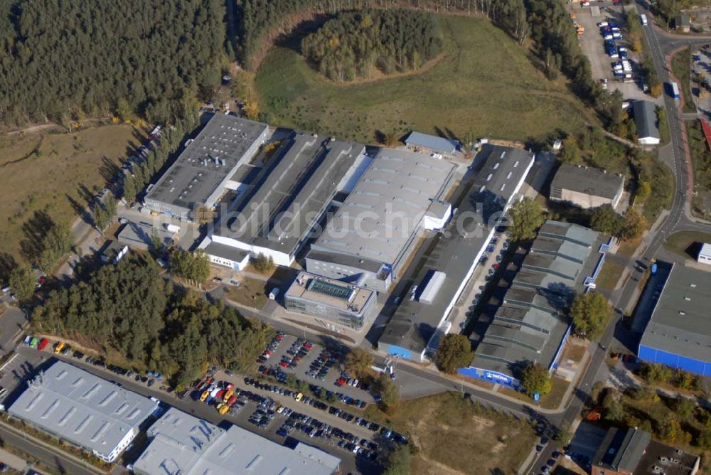 Luftbild Ludwigsfelde - Industriepark-Ost in Ludwigsfelde