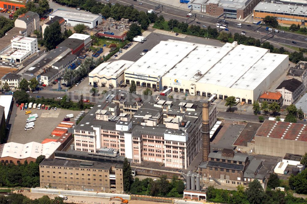 Luftaufnahme Berlin - Industriestraße in Berlin-Tempelhof