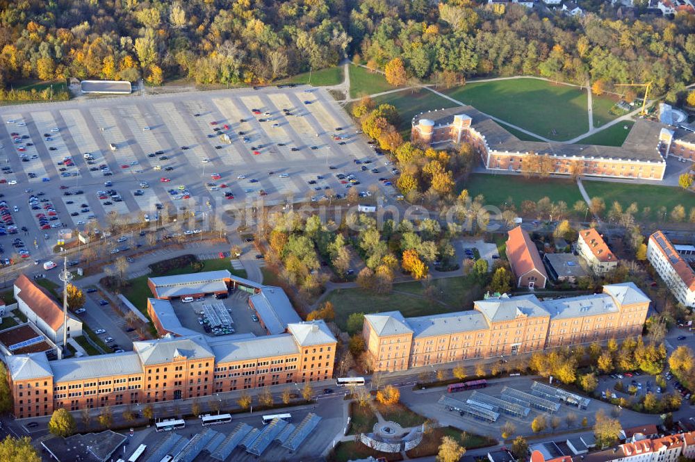 Luftbild Ingolstadt - Ingolstadt Friedenskaserne