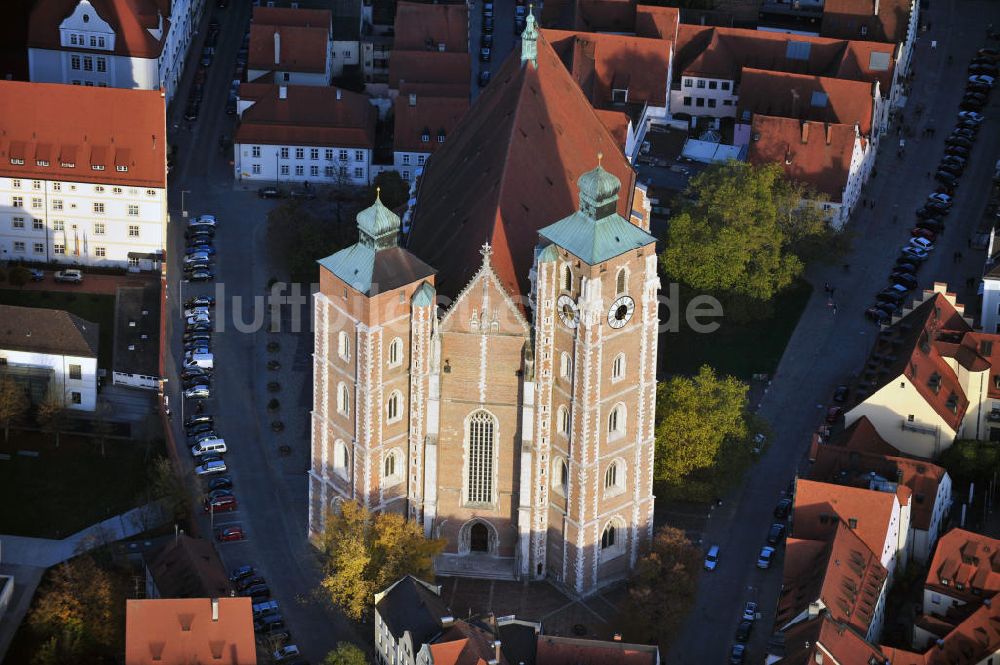 Ingolstadt von oben - Ingolstadt Liebfrauenmünster