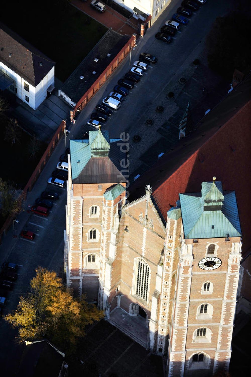 Ingolstadt aus der Vogelperspektive: Ingolstadt Liebfrauenmünster