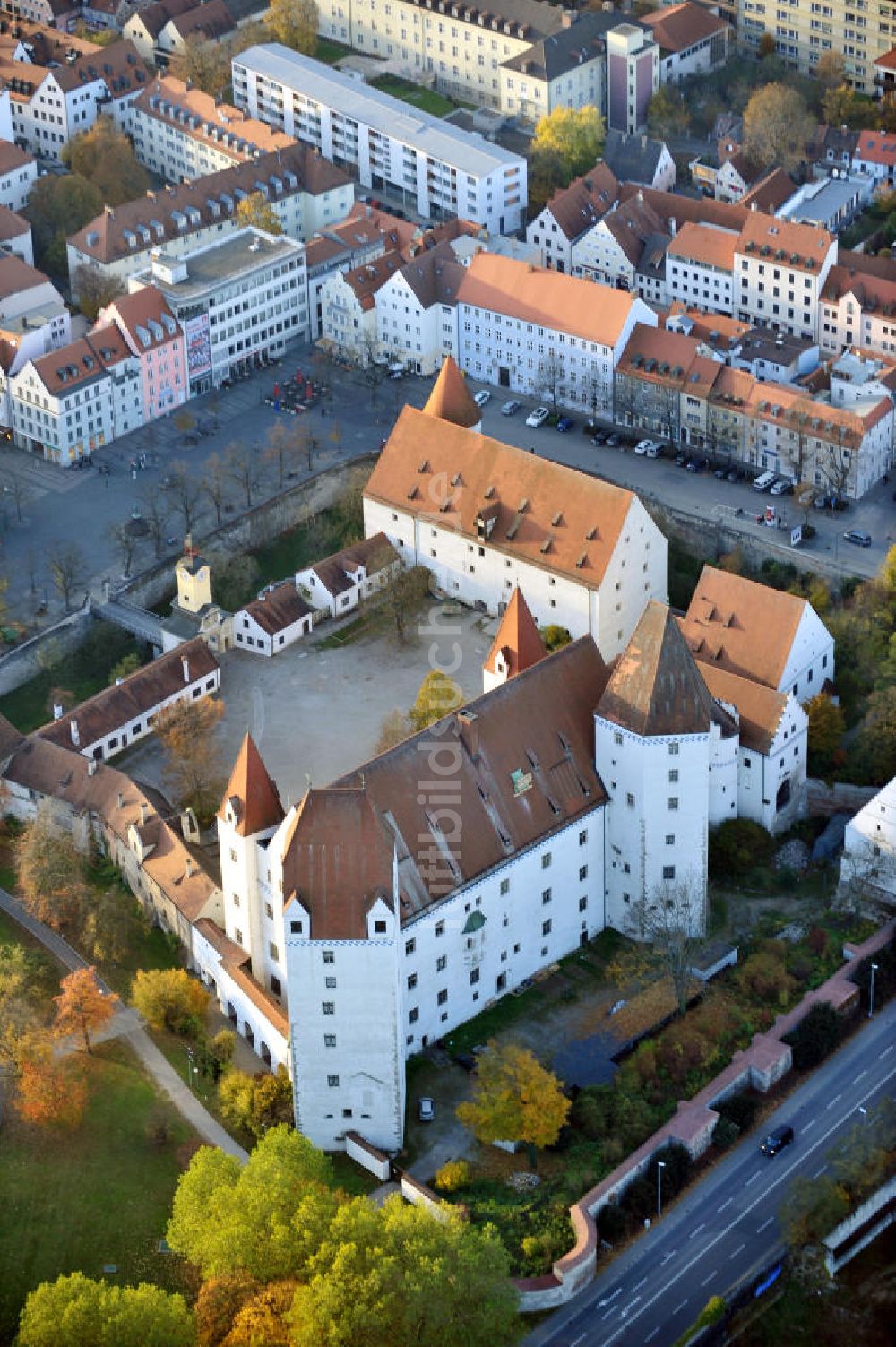 Ingolstadt von oben - Ingolstadt Neues Schloß