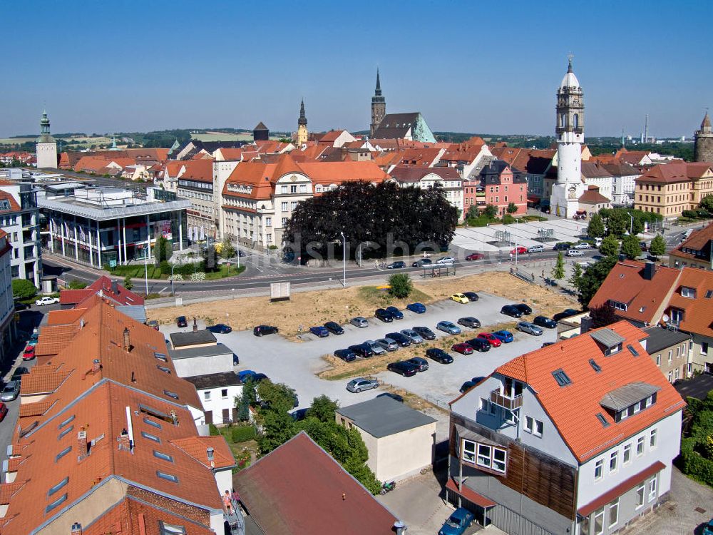 Bautzen von oben - Innenstadt Bautzen