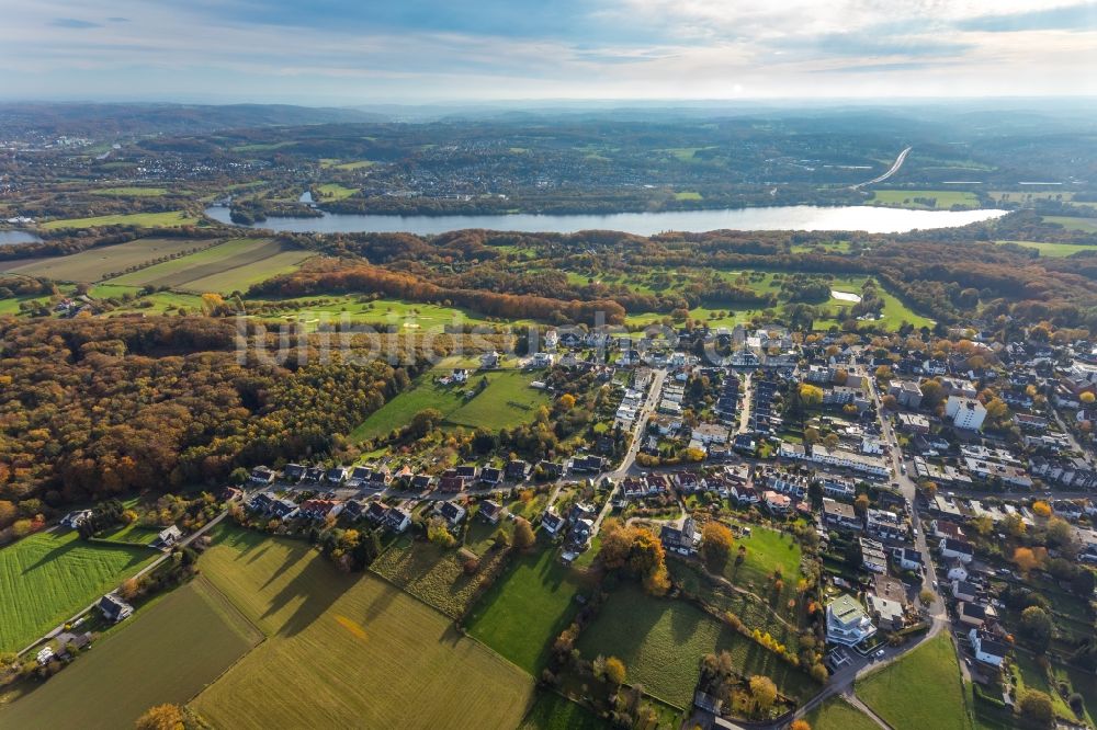 Luftaufnahme Bochum - Innenstadt in Bochum im Bundesland Nordrhein-Westfalen, Deutschland