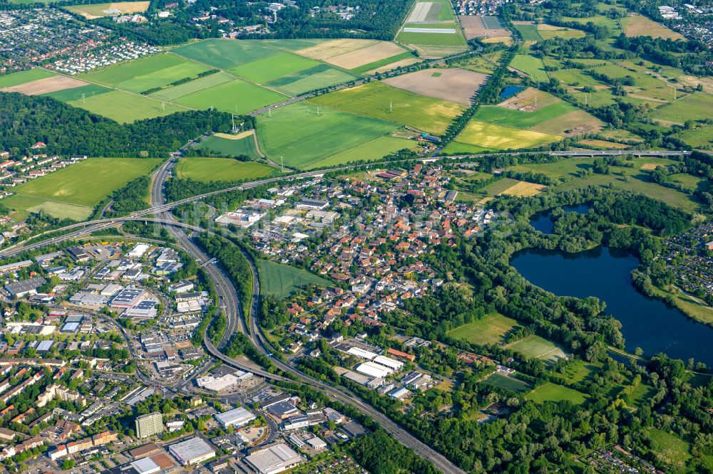 Braunschweig von oben - Innenstadt in Braunschweig im Bundesland Niedersachsen, Deutschland