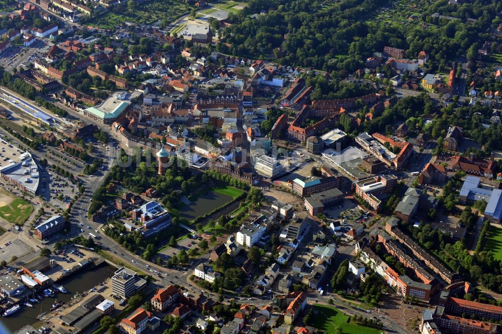 Luftbild Cuxhaven - Innenstadt Cuxhaven im Bundesland Niedersachsen