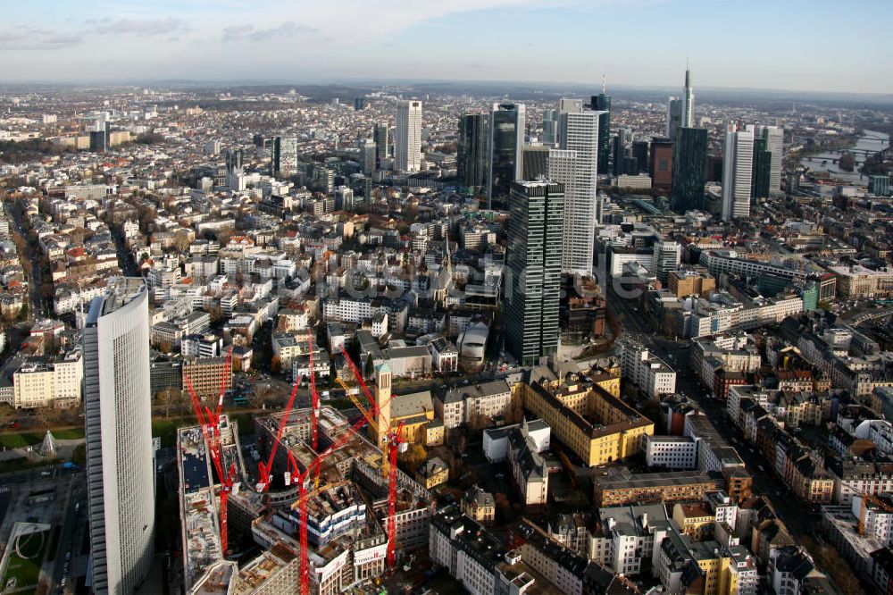 Luftaufnahme Frankfurt am Main - Innenstadt Frankfurt am Main