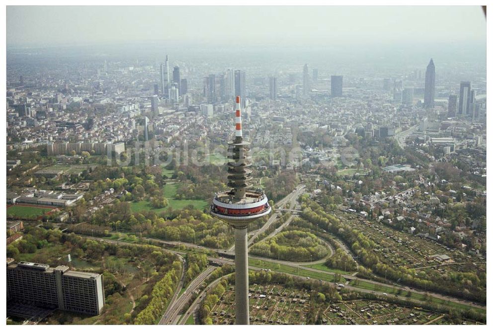 FRANKFURT / Main - Hessen von oben - Innenstadt von Frankfurt am Main.