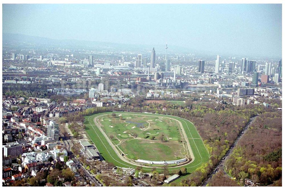 Luftbild FRANKFURT / Main - Hessen - Innenstadt von Frankfurt am Main.