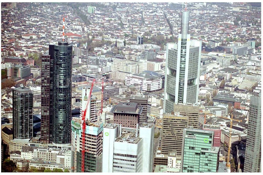 FRANKFURT / Main - Hessen von oben - Innenstadt von Frankfurt am Main