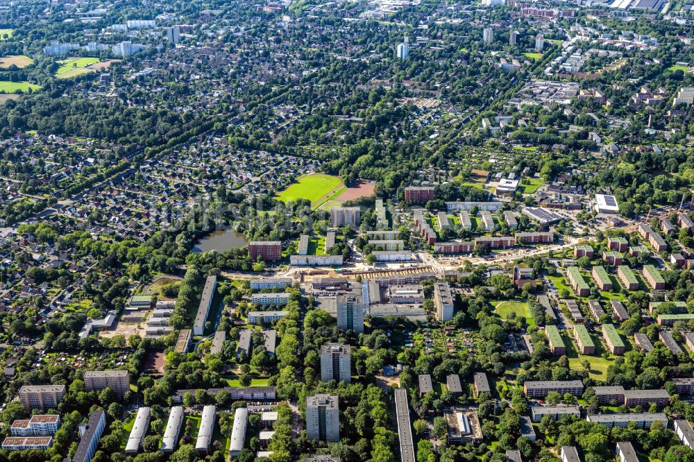 Hamburg von oben - Innenstadt in Hamburg, Deutschland