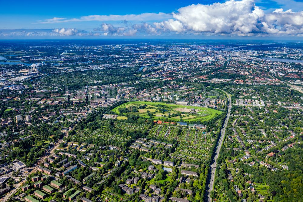 Hamburg aus der Vogelperspektive: Innenstadt in Hamburg, Deutschland