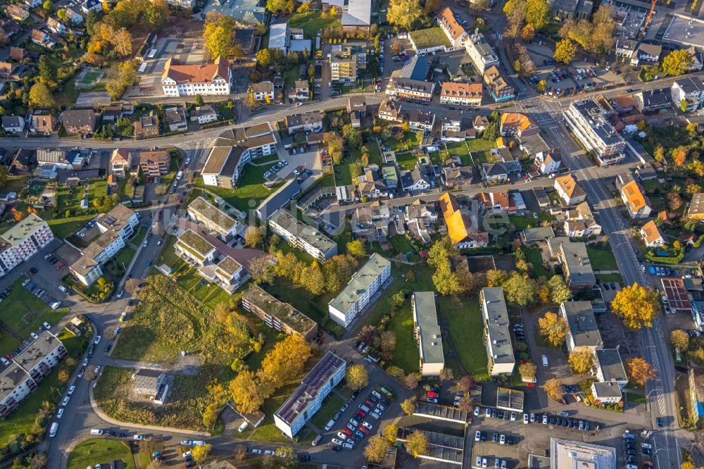 Luftaufnahme Hamm - Innenstadt in Hamm im Bundesland Nordrhein-Westfalen, Deutschland