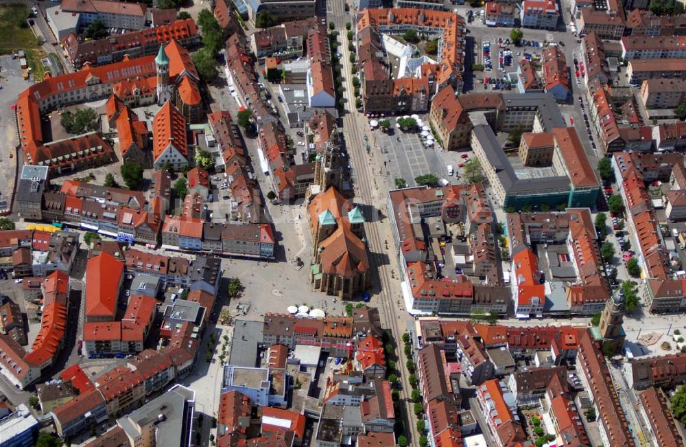 Heilbronn aus der Vogelperspektive: Innenstadt Heilbronn