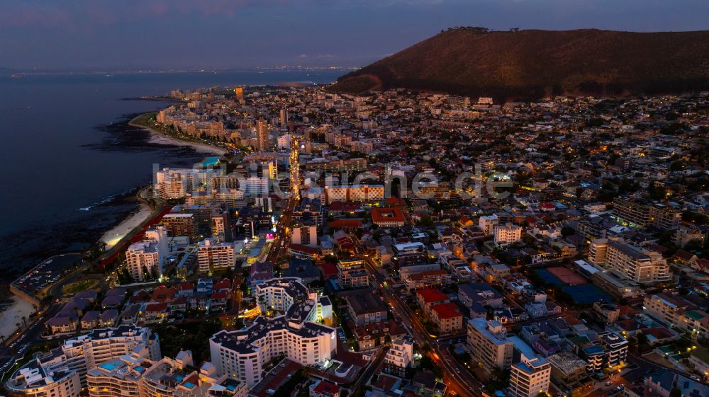 Kapstadt von oben - Innenstadt in Kapstadt in Western Cape, Südafrika