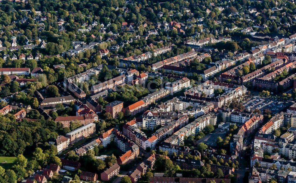 Kiel aus der Vogelperspektive: Innenstadt in Kiel im Bundesland Schleswig-Holstein, Deutschland