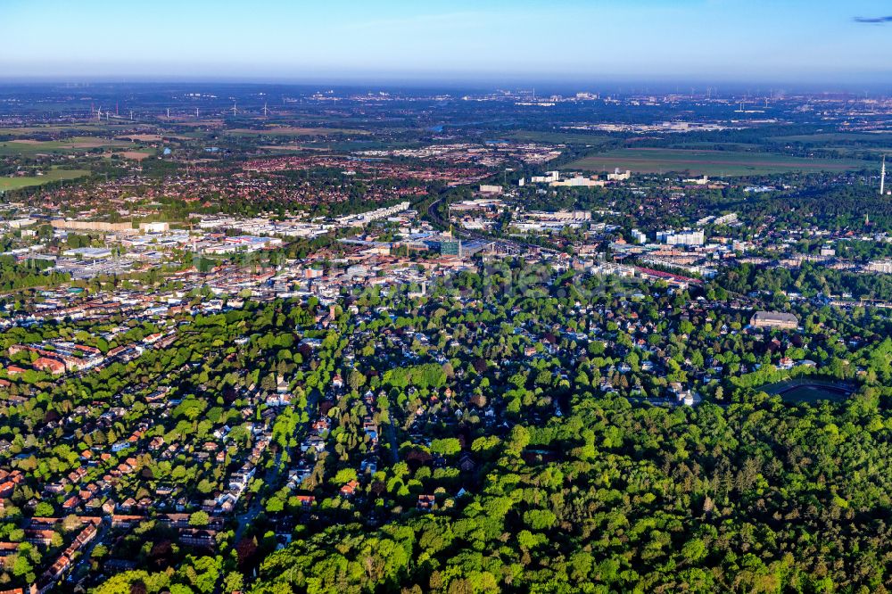 Luftbild Hamburg - Innenstadt im Ortsteil Bergedorf in Hamburg, Deutschland