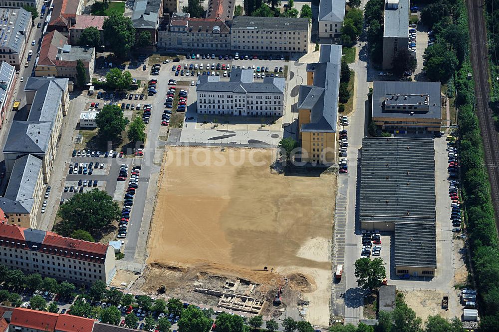 Potsdam von oben - Innenstadtbereich an der Henning-von-Treskow-Straße / Hoffbauerstraße / Dortusstraße in Potsdam