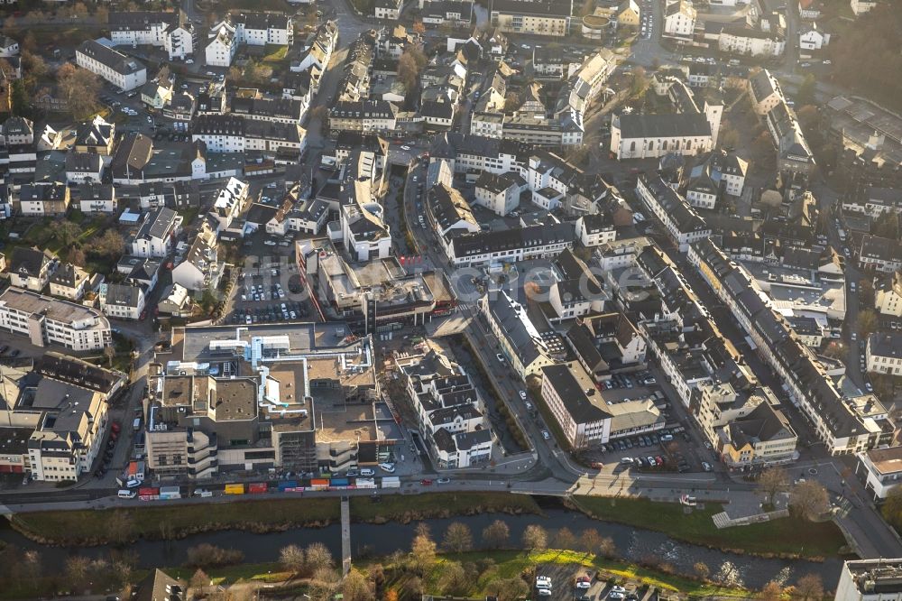 Luftbild Meschede - Innenstadtbereich in Meschede im Bundesland Nordrhein-Westfalen, Deutschland