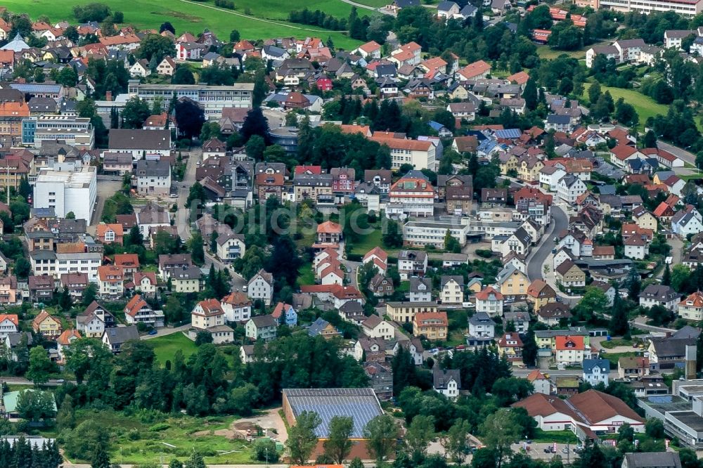 Luftbild Sankt Georgen - Innenstadtbereich in Sankt Georgen im Bundesland Baden-Württemberg, Deutschland