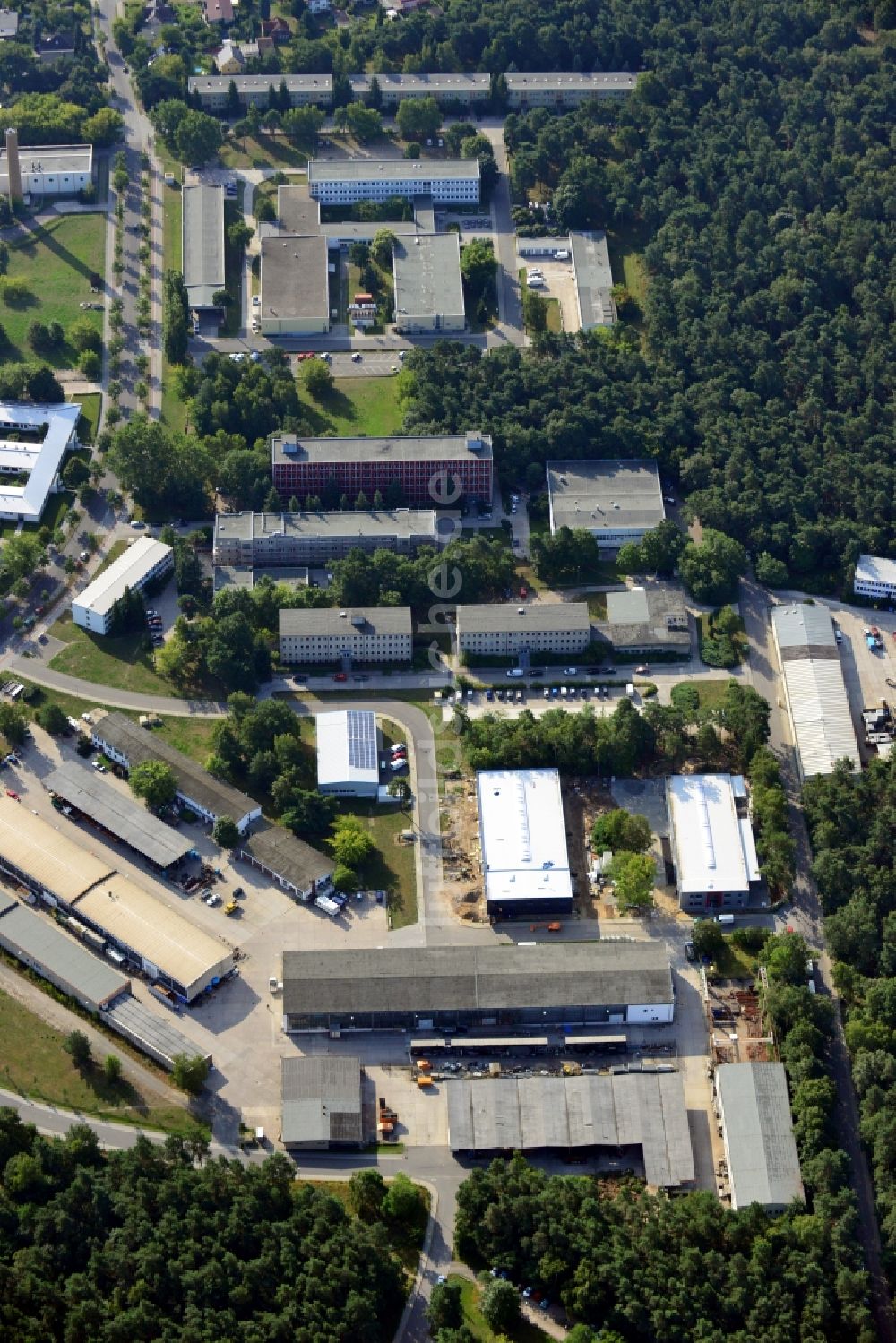 Berlin aus der Vogelperspektive: Innovationspark Wuhlheide in Berlin-Köpenick