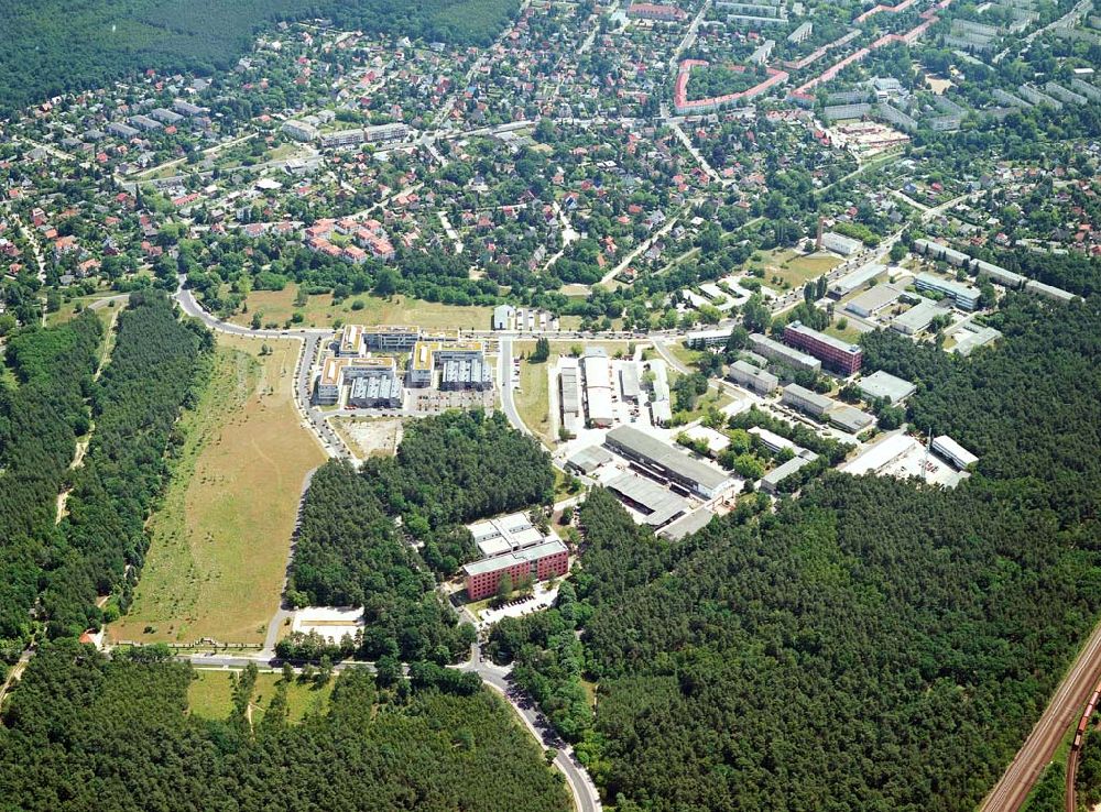 Luftaufnahme Berlin-Köpenick - Innovationspark Wulhlheide