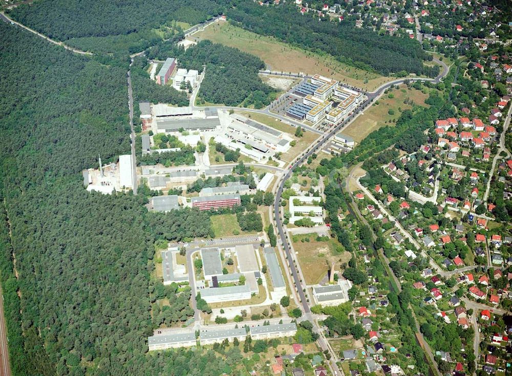 Berlin-Köpenick von oben - Innovationspark Wulhlheide