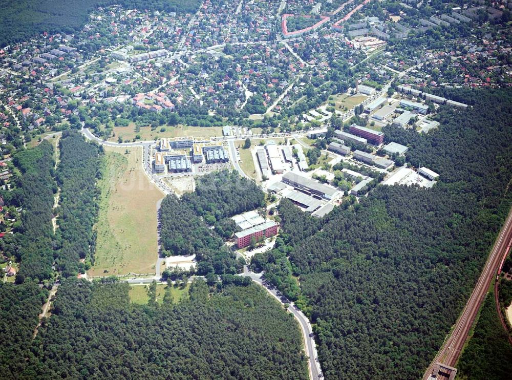 Luftbild Berlin-Köpenick - Innovationspark Wulhlheide