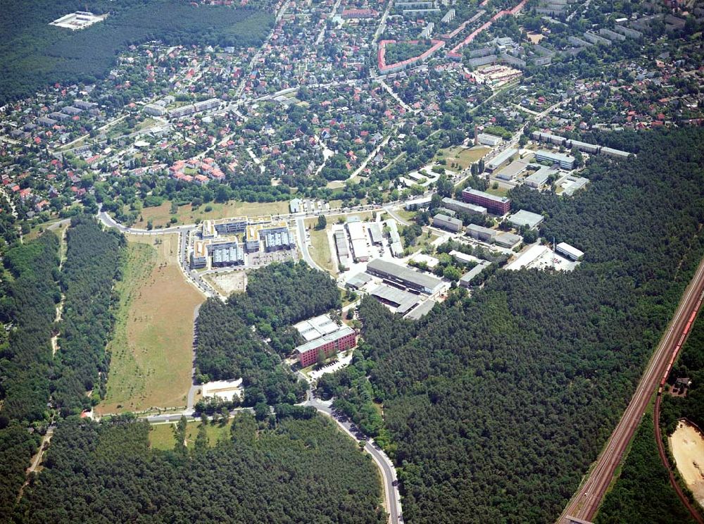 Luftaufnahme Berlin-Köpenick - Innovationspark Wulhlheide