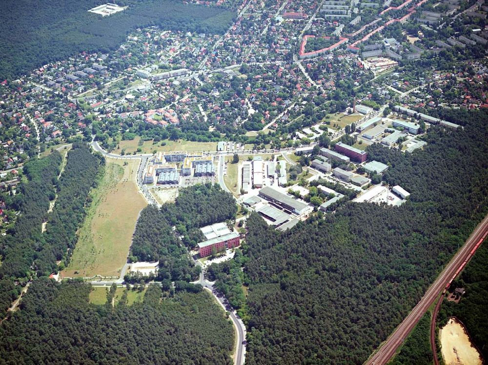 Berlin-Köpenick von oben - Innovationspark Wulhlheide