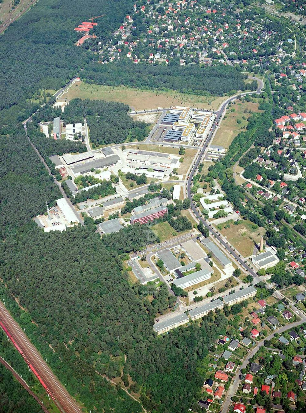 Berlin-Köpenick aus der Vogelperspektive: Innovationspark Wulhlheide