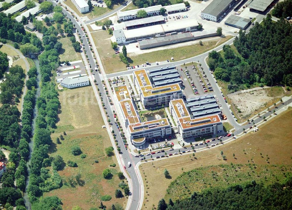 Luftaufnahme Berlin-Köpenick - Innovationspark Wulhlheide