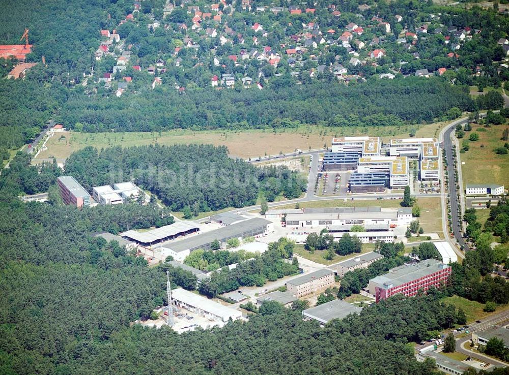 Luftbild Berlin-Köpenick - Innovationspark Wulhlheide