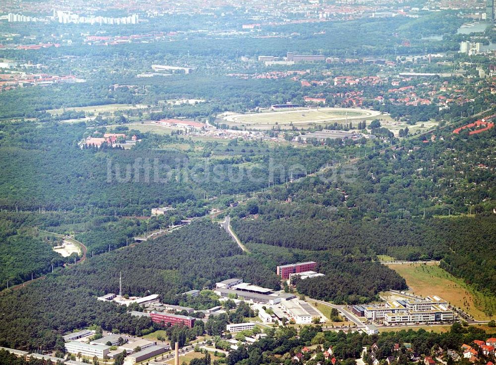 Luftbild Berlin-Köpenick - Innovationspark Wulhlheide