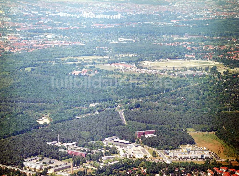 Luftaufnahme Berlin-Köpenick - Innovationspark Wulhlheide