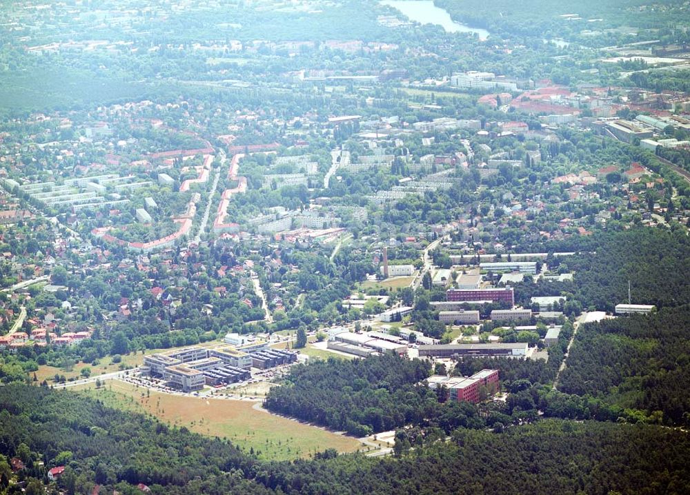 Luftbild Berlin-Köpenick - Innovationspark Wulhlheide